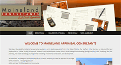 Desktop Screenshot of mainelandconsultants.com